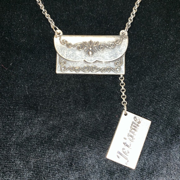 14 inch adjustable “Je t’aime” love letter chain - Picture 2 of 4